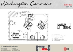 450-500 E Diehl Rd, Naperville, IL à louer Plan d’étage– Image 1 sur 1