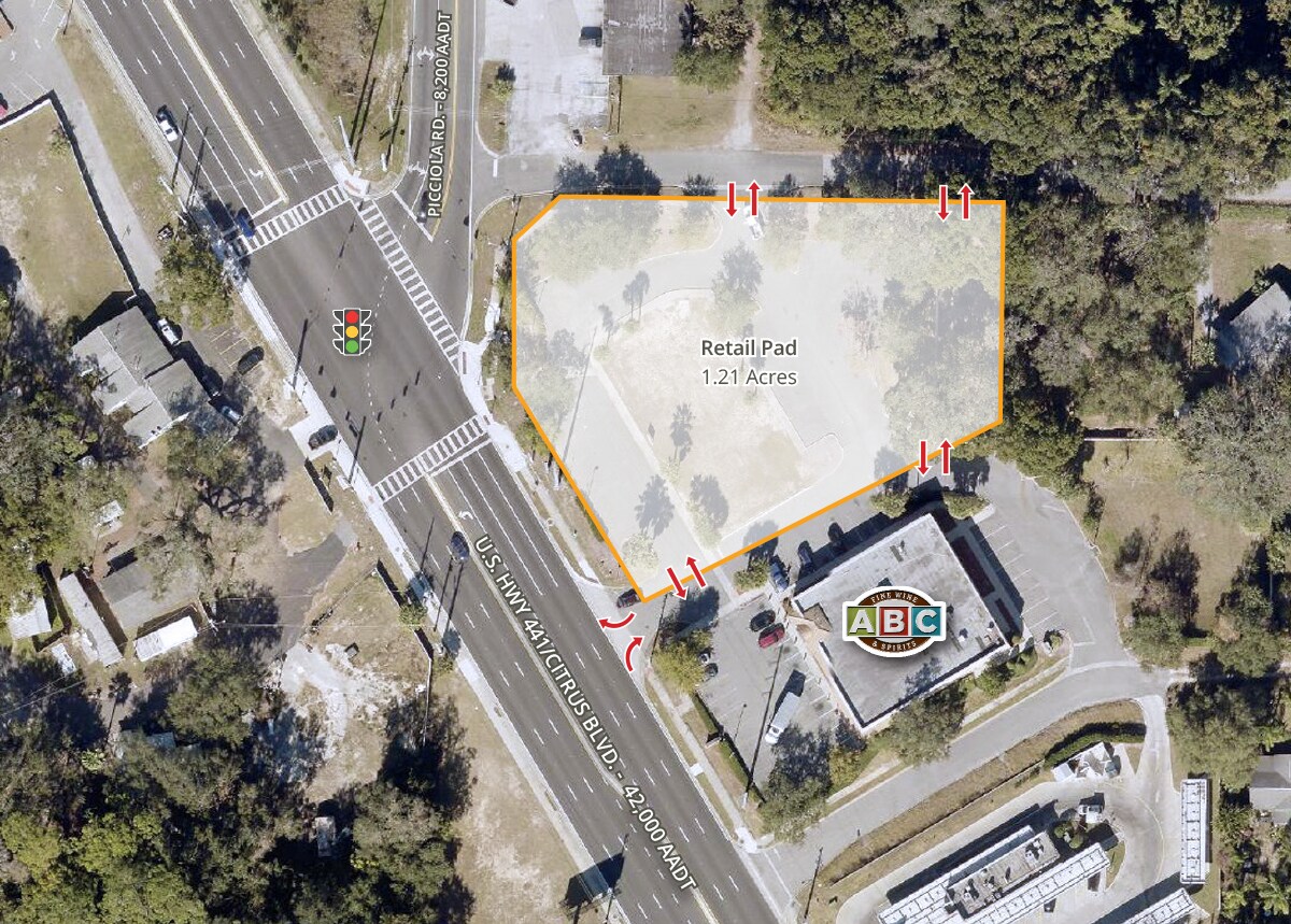1810 Citrus Blvd, Leesburg, FL à vendre Aérien– Image 1 sur 2