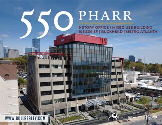 Plus de détails pour 550 Pharr Rd NE, Atlanta, GA - Bureau à vendre