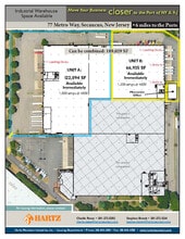 77-79 Metro Way, Secaucus, NJ à louer Plan d’étage– Image 1 sur 1