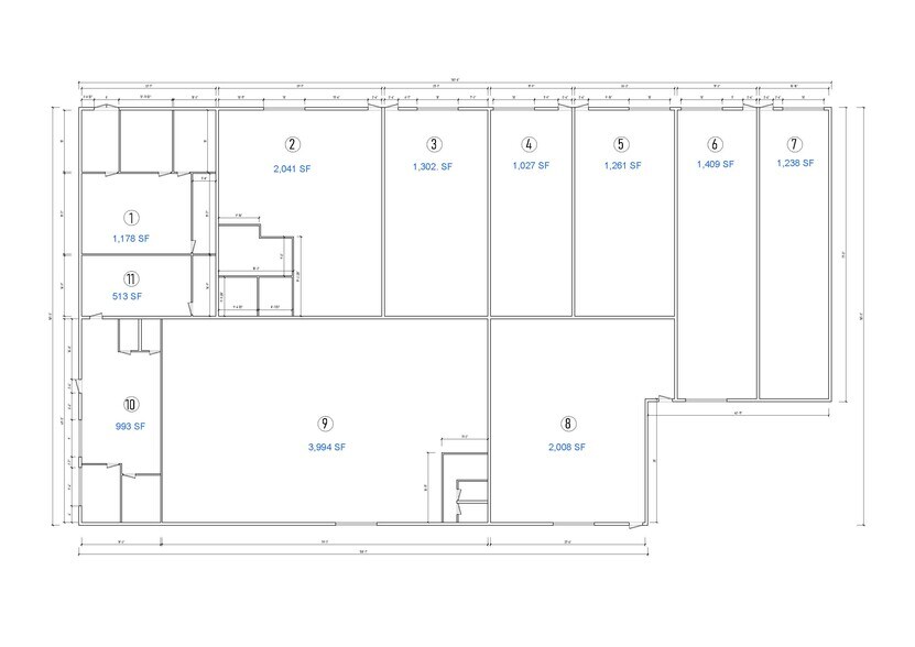 3120 N 46th Ave, Saint Petersburg, FL à louer - Plan d’étage – Image 2 sur 5