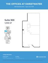 4675 Sweetwater Blvd, Sugar Land, TX à louer Plan d’étage– Image 1 sur 1