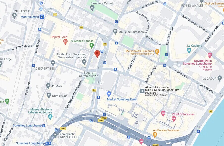 Local commercial dans Suresnes à louer - Photo de l’immeuble – Image 3 sur 4