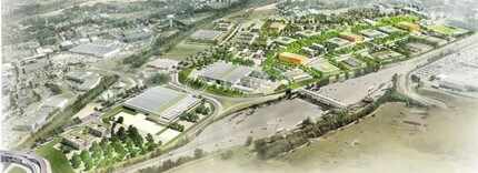 Buchelay - VUE AÉRIENNE vue de carte