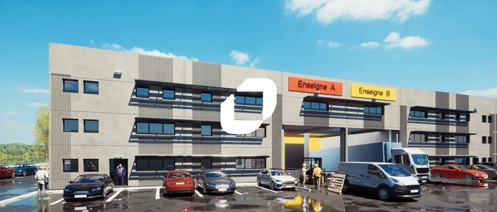 Local d’activités dans Moissy-Cramayel à louer - Photo de l’immeuble – Image 3 sur 3