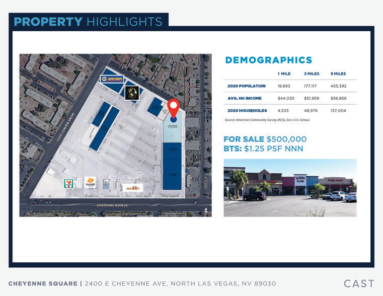 2400 E Cheyenne Ave, North Las Vegas, NV à vendre - Photo de l’immeuble – Image 2 sur 4