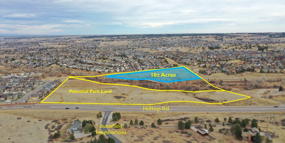 TBD Hilltop Rd, Parker, CO à vendre - Aérien – Image 2 sur 4