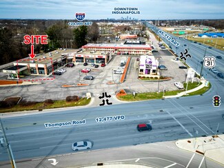 Plus de détails pour 404 E Thompson Rd, Indianapolis, IN - Local commercial à louer