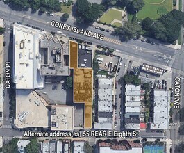 348-360 Coney Island Ave, Brooklyn, NY - VUE AÉRIENNE  vue de carte