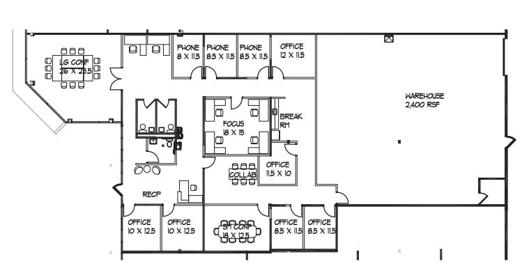 1908-2000 Innerbelt Business Center Dr, Saint Louis, MO à louer Plan d’étage– Image 1 sur 1