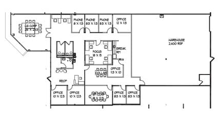 1908-2000 Innerbelt Business Center Dr, Saint Louis, MO à louer Plan d’étage– Image 1 sur 1
