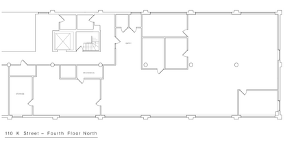 110 K St, South Boston, MA à louer Plan d’étage– Image 2 sur 2