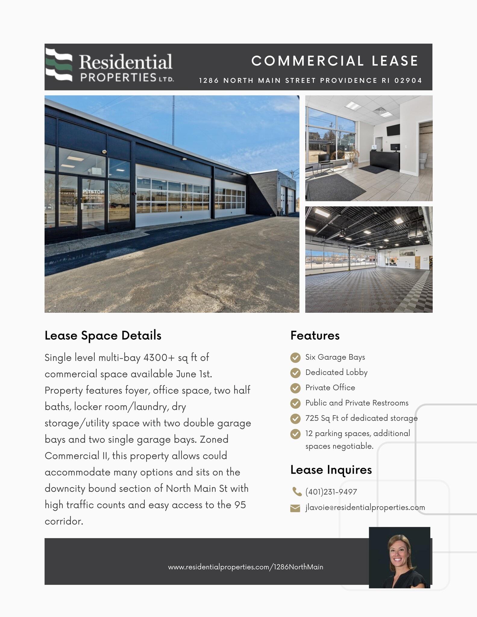 1290 N Main St, Providence, RI à louer Plan de site– Image 1 sur 1