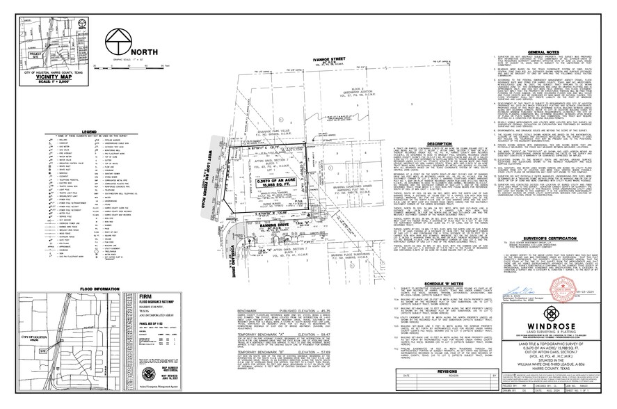 4742 Banning Dr, Houston, TX à louer - Plan cadastral – Image 2 sur 2