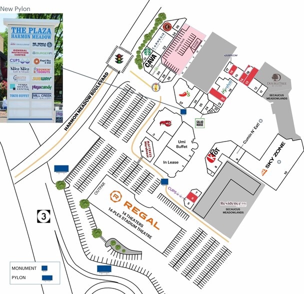 700 Plaza Dr, Secaucus, NJ à louer - Plan de site – Image 3 sur 3