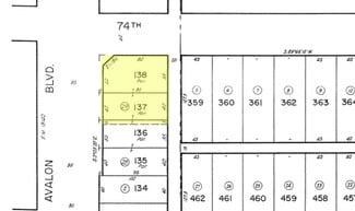 Plus de détails pour 7402 Avalon Blvd, Los Angeles, CA - Terrain à vendre