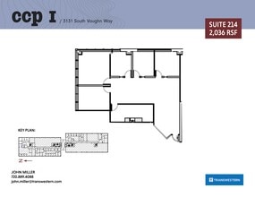 3131 S Vaughn Way, Aurora, CO à louer Plan de site– Image 1 sur 2