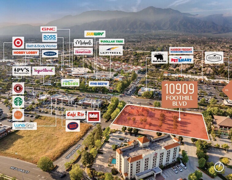 10909 Foothill Blvd, Rancho Cucamonga, CA à vendre - Photo de l’immeuble – Image 3 sur 13