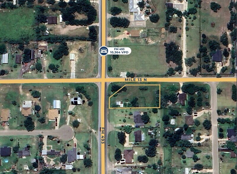 SEC of FM 493 & Mile 13 N, Donna, TX à vendre - Aérien – Image 2 sur 2