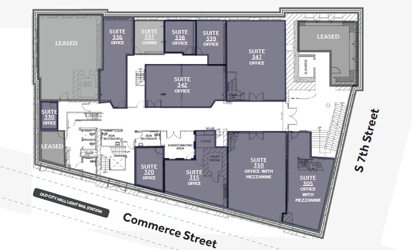 625 S Commerce St, Tacoma, WA à louer Plan d’étage– Image 1 sur 1