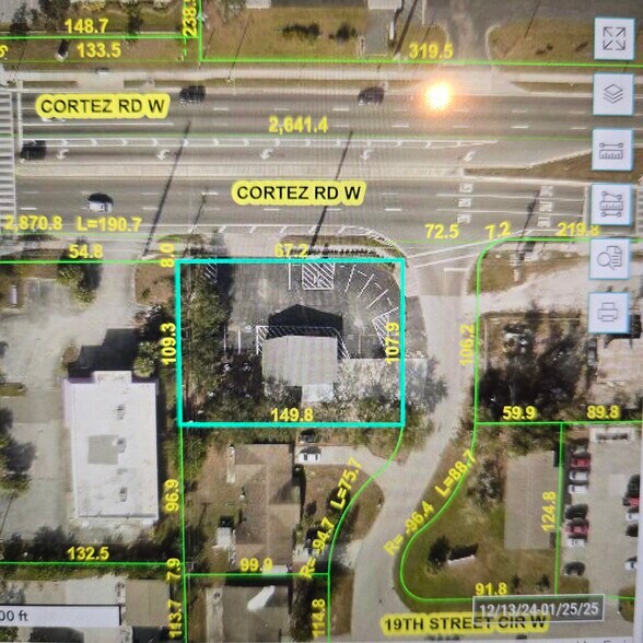 1901 Cortez Rd, Bradenton, FL à louer - Plan de site – Image 3 sur 3