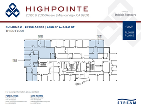 25950 Acero, Mission Viejo, CA à louer Plan d’étage– Image 1 sur 1