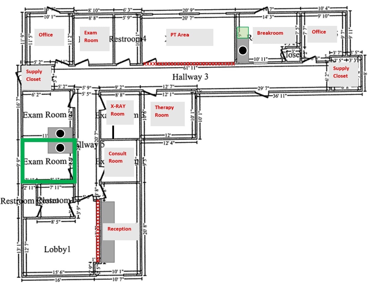 1201 Arista Dr, Rockwall, TX à louer Plan d’étage– Image 1 sur 1