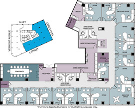 1101 Vermont Ave NW, Washington, DC à louer Plan d’étage– Image 1 sur 1