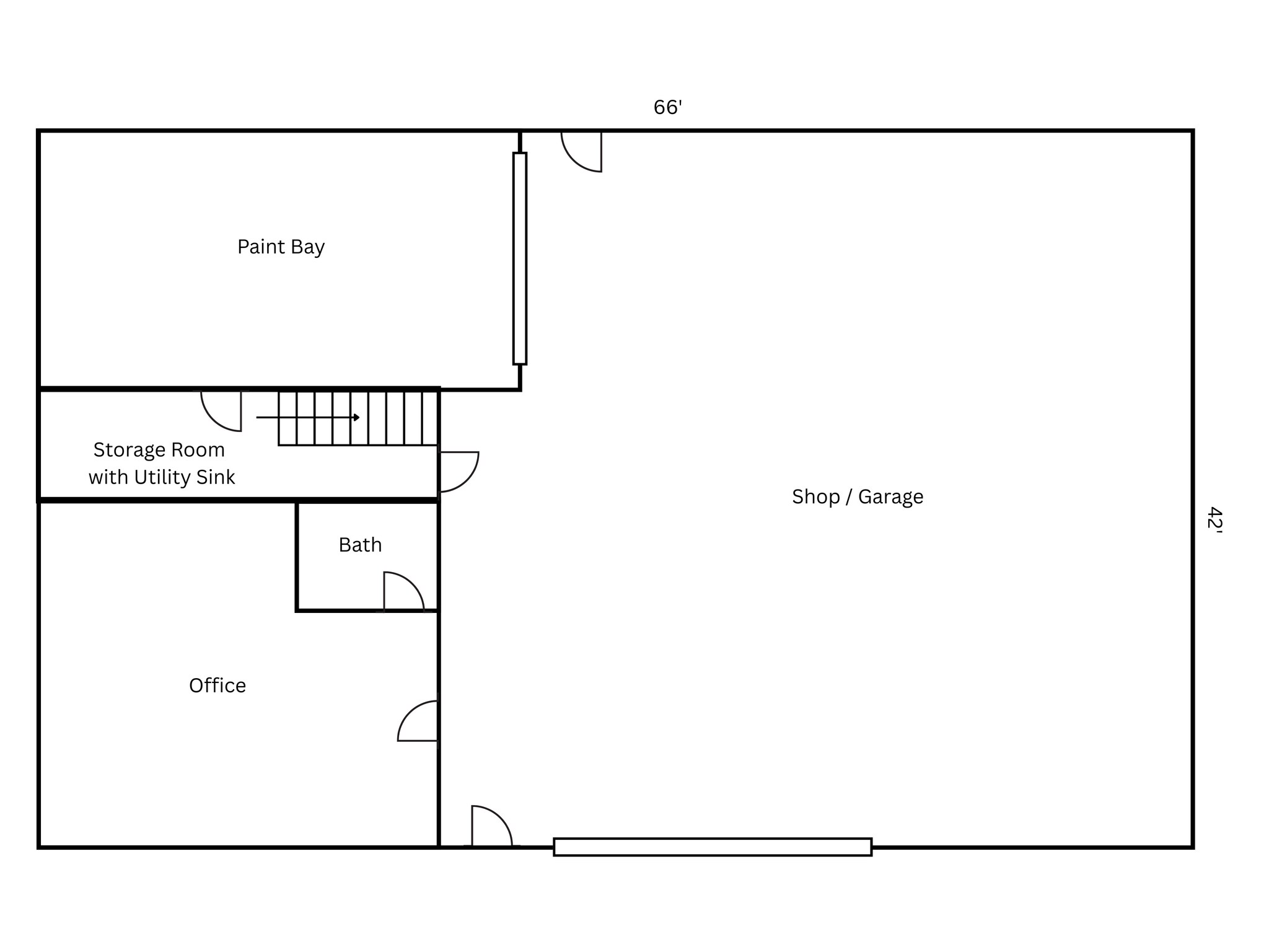 1005 N 9th Ave, Brandon, SD à louer Plan d’étage– Image 1 sur 1