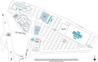 905 El Camino Real, Atascadero, CA à louer Plan de site– Image 1 sur 1