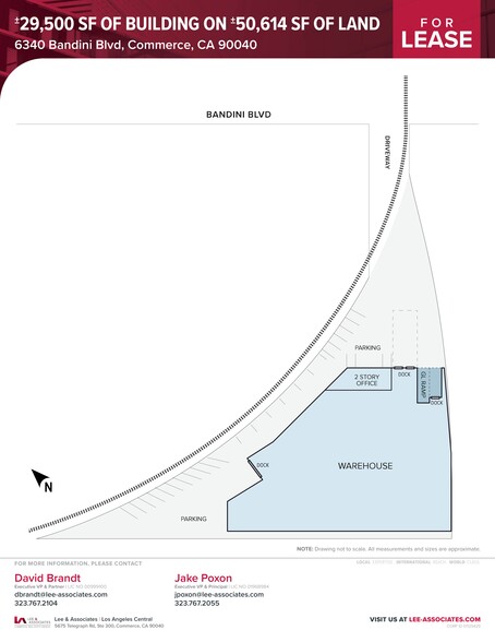 6340 Bandini Blvd, Commerce, CA à louer - Plan de site – Image 3 sur 3