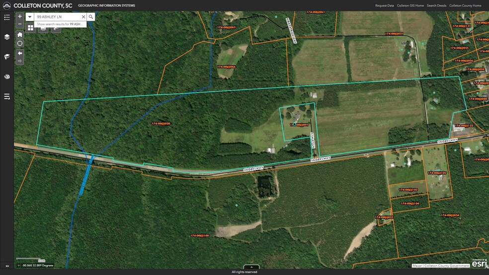 99 Ashley Ln, Ruffin, SC à vendre - Plan cadastral – Image 2 sur 23
