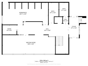 1834 Southmore Blvd, Houston, TX à louer Plan d’étage– Image 2 sur 3
