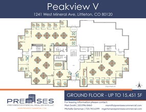 1241 W Mineral Ave, Littleton, CO à louer Plan d’étage– Image 2 sur 2