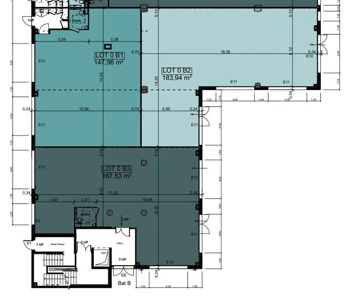 Bureau dans Aubagne à louer - Plan d’étage – Image 3 sur 6