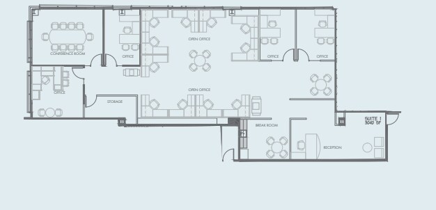 3003 Oak Rd, Walnut Creek, CA à louer Plan d’étage– Image 1 sur 1