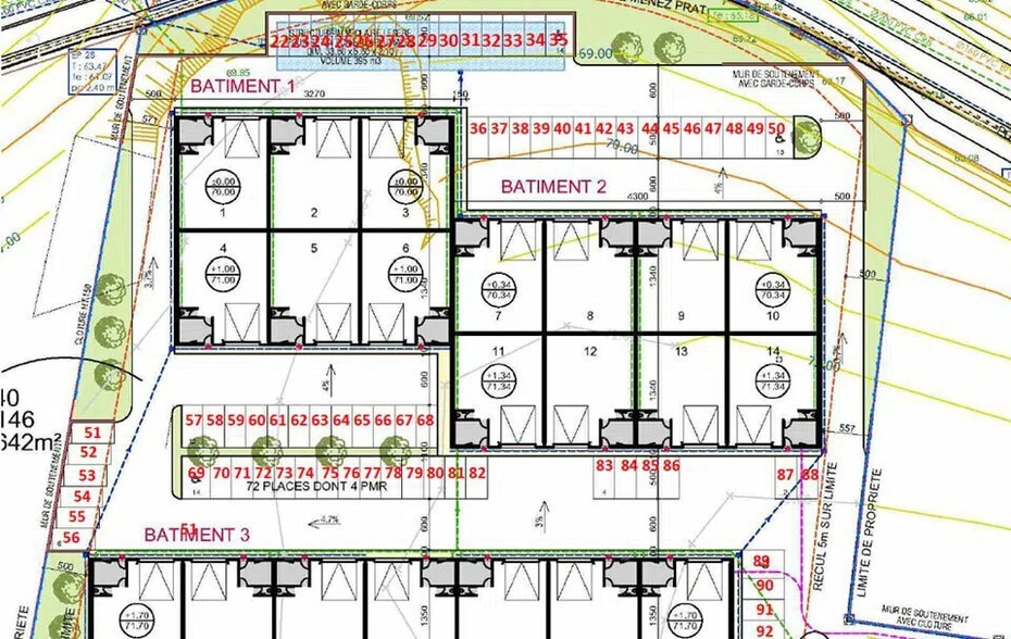 Local d’activités dans Quimper à louer - Plan de site – Image 2 sur 2