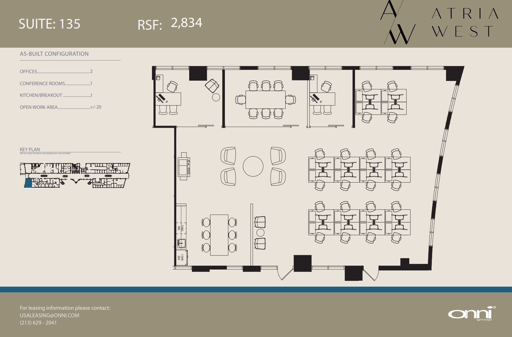 10635 Santa Monica Blvd, Los Angeles, CA à louer Plan d’étage– Image 1 sur 1