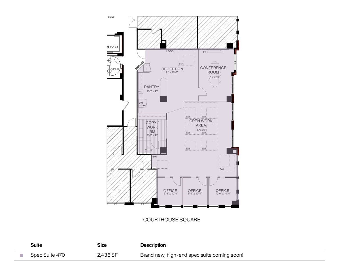 11 N Washington St, Rockville, MD à louer Plan d’étage– Image 1 sur 1