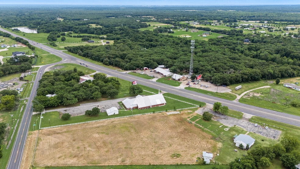 3.0 Acres 276 W hwy, Quinlan, TX à vendre - Aérien – Image 3 sur 9