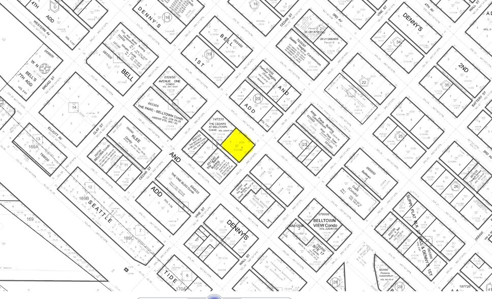 88 Vine St, Seattle, WA à louer - Plan cadastral – Image 2 sur 2