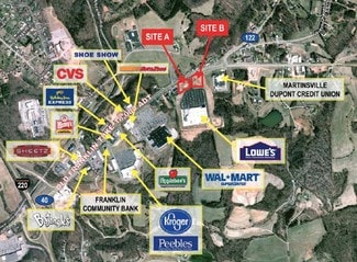 Plus de détails pour 800 Old Franklin Tpke, Rocky Mount, VA - Terrain à vendre