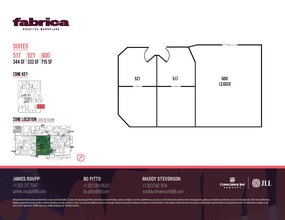 3001 Brighton Blvd, Denver, CO à louer Plan d’étage– Image 2 sur 2