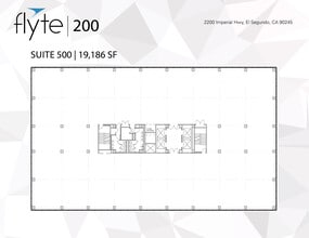 2200 E Imperial Hwy, El Segundo, CA à louer Plan d’étage– Image 1 sur 1