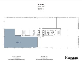 5440 Wade Park Blvd, Raleigh, NC à louer Plan d’étage– Image 1 sur 1