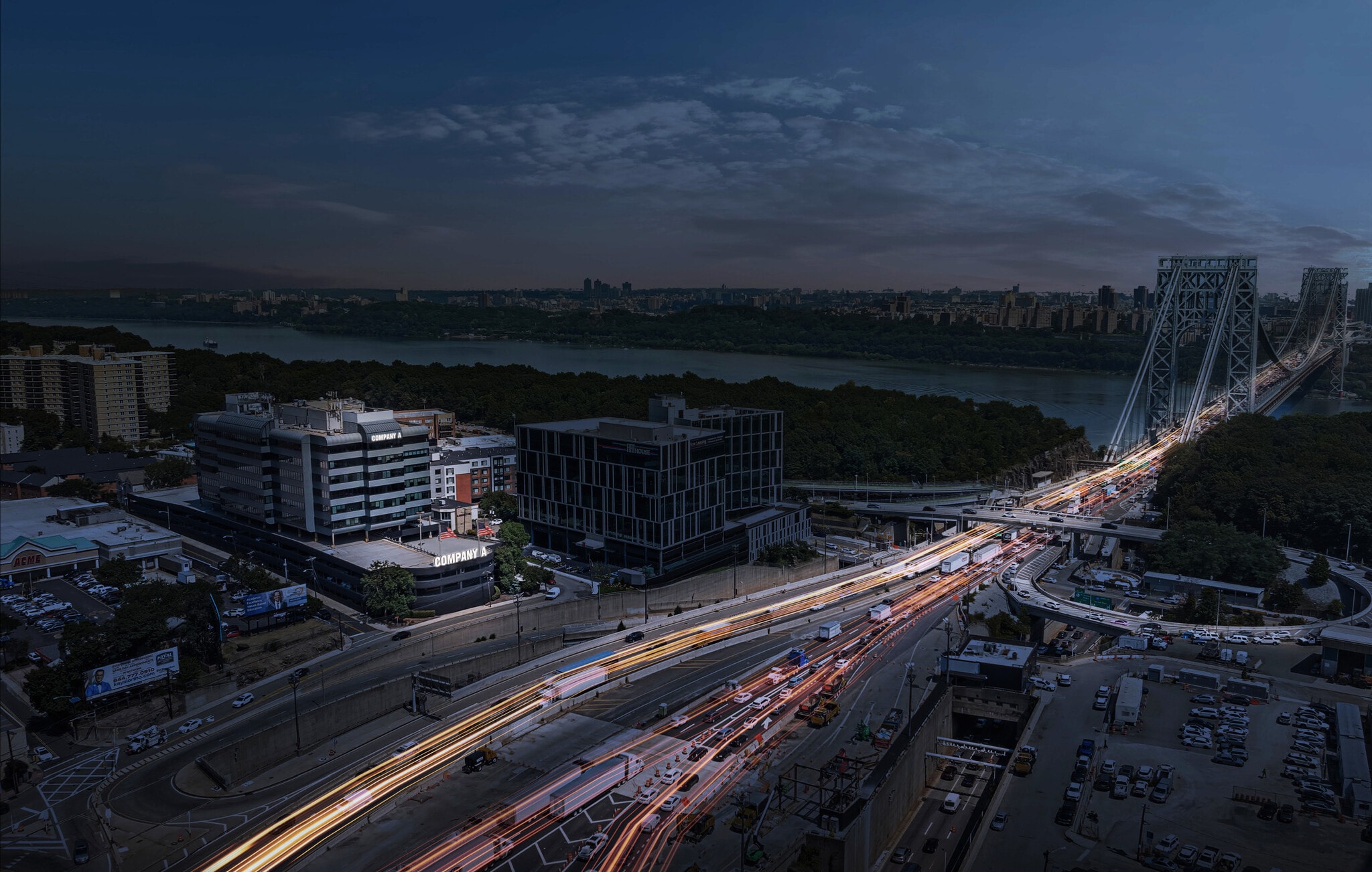 1 Bridge Plz N, Fort Lee, NJ à louer Photo de l’immeuble– Image 1 sur 4