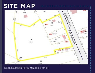Plus de détails pour 367 Eddie Dowling Hwy, North Smithfield, RI - Terrain à vendre