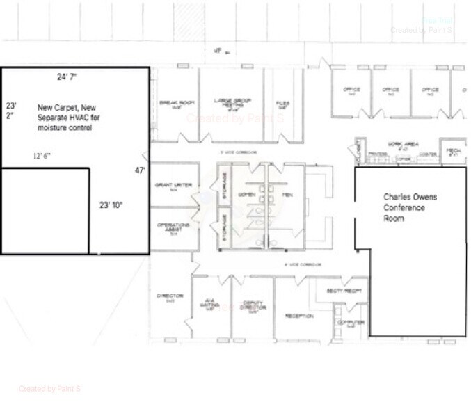502 S 7th St, Cordele, GA à louer - Plan d’étage – Image 2 sur 3