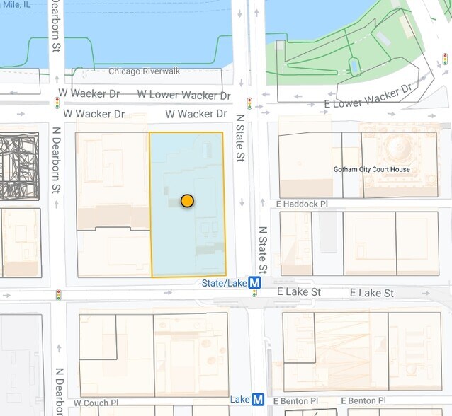 1 West Upper Wacker Drive, Chicago, IL à louer - Plan cadastral – Image 2 sur 9