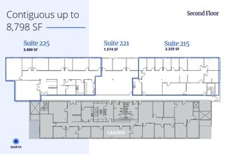 11230 Sorrento Valley Rd, San Diego, CA à louer Plan d’étage– Image 2 sur 2